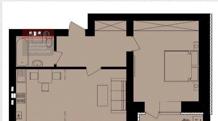 квартира г Рязань Приокский ул Октябрьская 4/1 фото 2