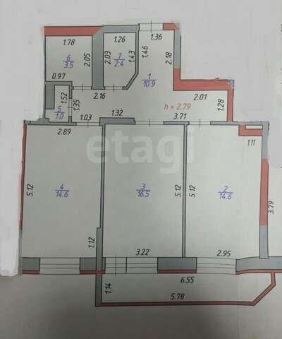 квартира улица Архитектора П. П. Берша, 32 фото