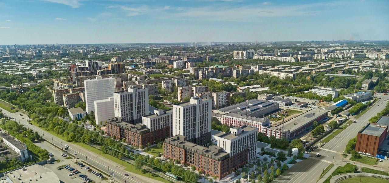квартира г Челябинск р-н Тракторозаводский пр-кт Ленина 1 фото 24