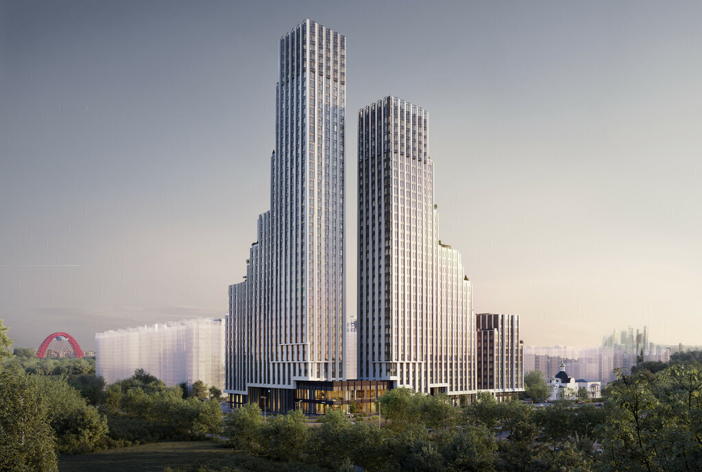 квартира г Москва метро Крылатское ул Крылатская 33к/1 фото 8