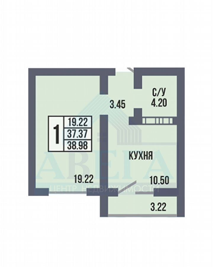 квартира г Оренбург р-н Дзержинский ул Березка 21 фото 12