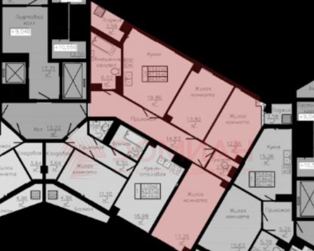 квартира г Батайск ул Луначарского 177б/2 фото 2