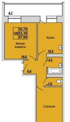 квартира г Абакан ул Кирова 185б фото 6