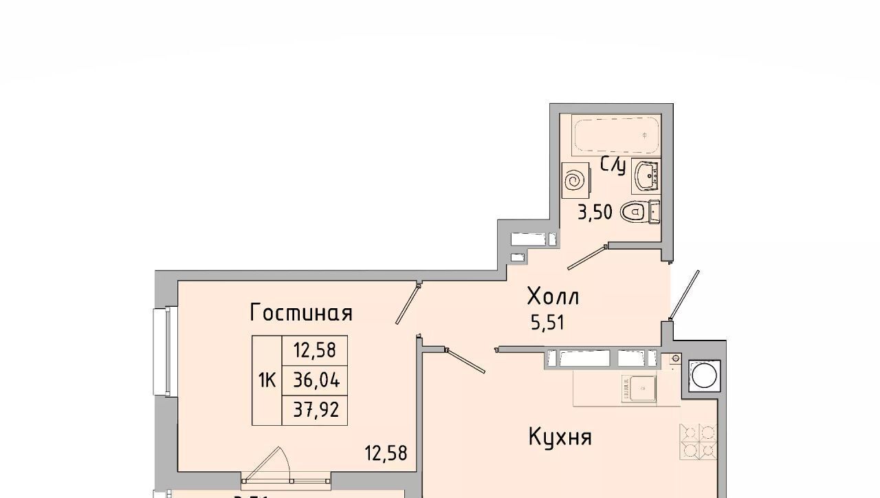 квартира г Батайск ул Ушинского 27ак/3 ЖК Пальмира 2.0 фото 1