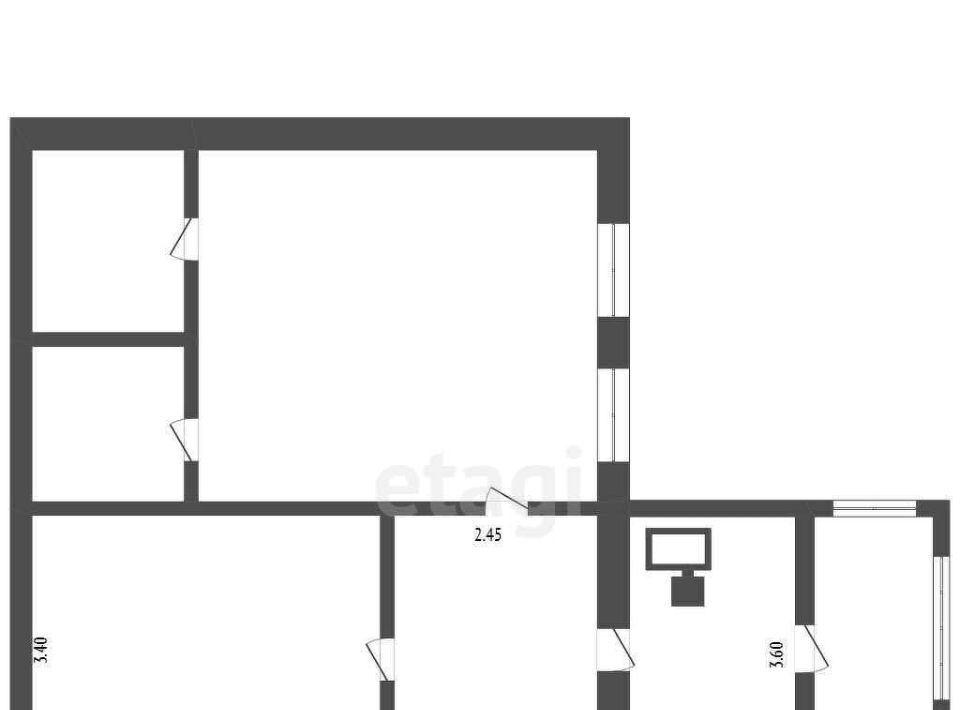 квартира г Балашов пер Счастливый 3 фото 2