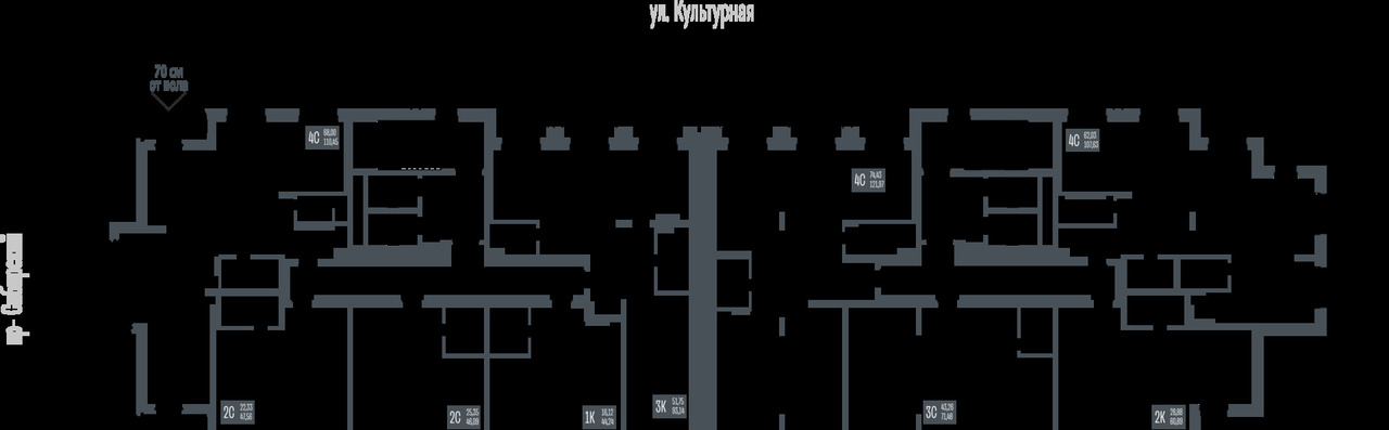 квартира г Барнаул р-н Октябрьский фото 2
