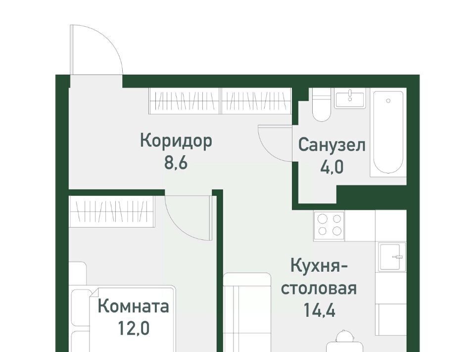 квартира г Челябинск Западный Привилегия мкр фото 1