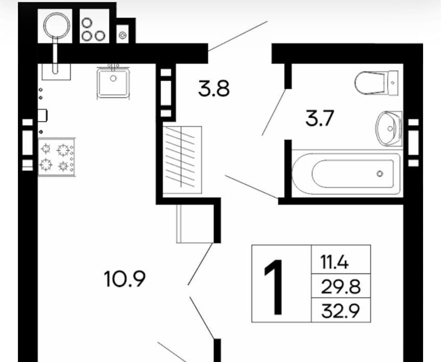 квартира г Феодосия ш Симферопольское 48 фото 9