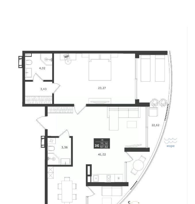 квартира г Алушта с Виноградное ул Сусловой 3 фото 1