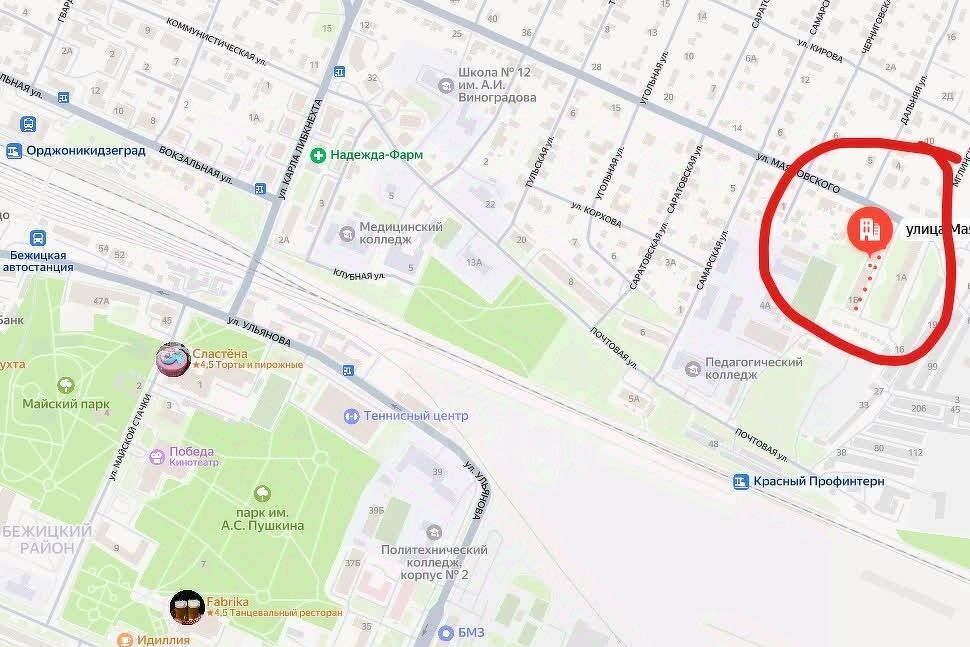квартира г Брянск р-н Бежицкий ул Маяковского 1б фото 22