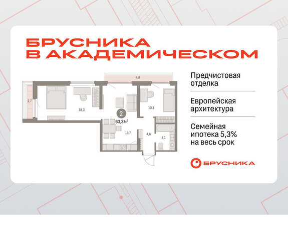 Чкаловская Академический ЖК Брусника в Академическом 19-й квартал фото