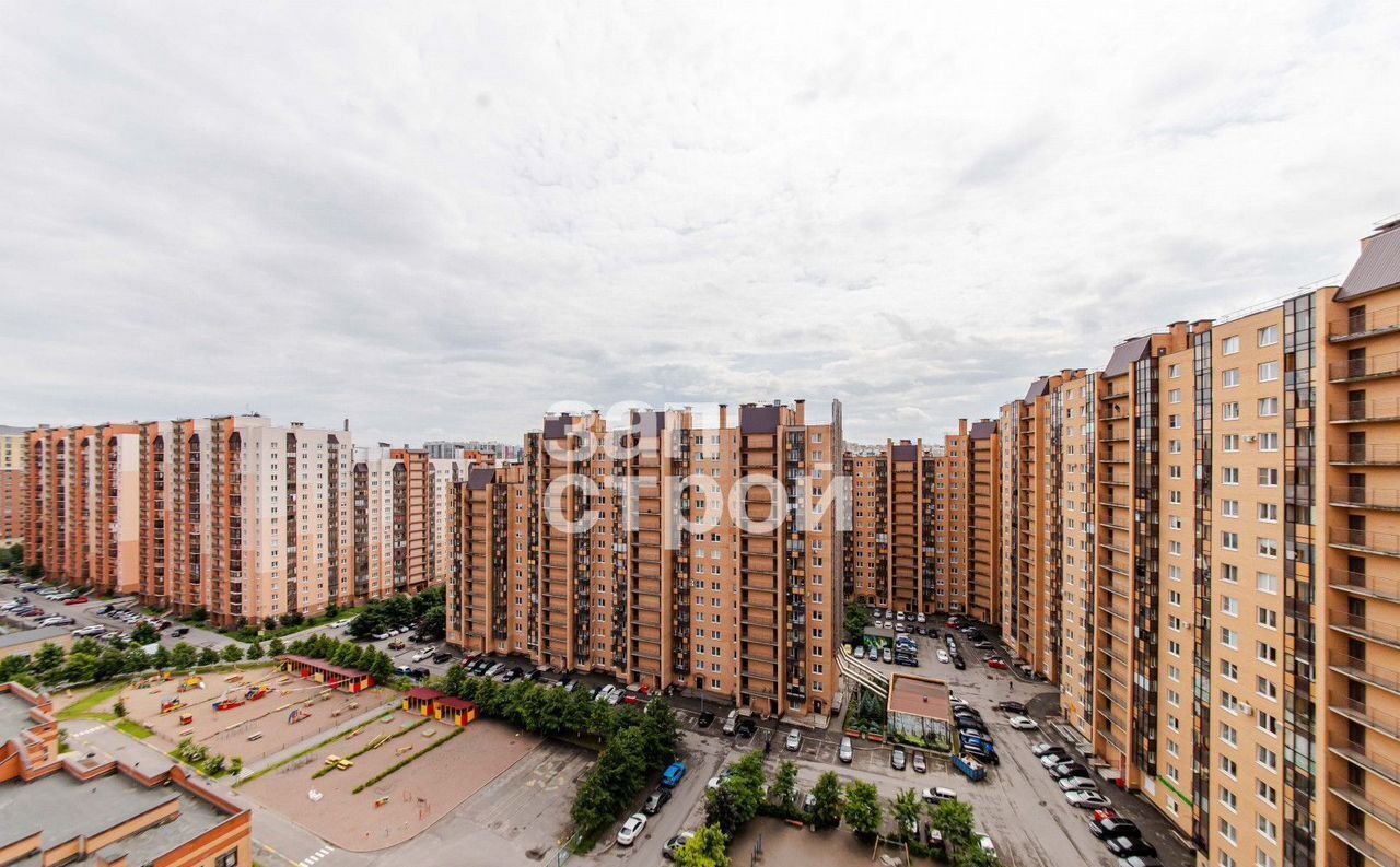 квартира г Кудрово Северное Кудрово ул Ленинградская 3 дом у Липовой аллеи Улица Дыбенко, Заневское городское поселение фото 34