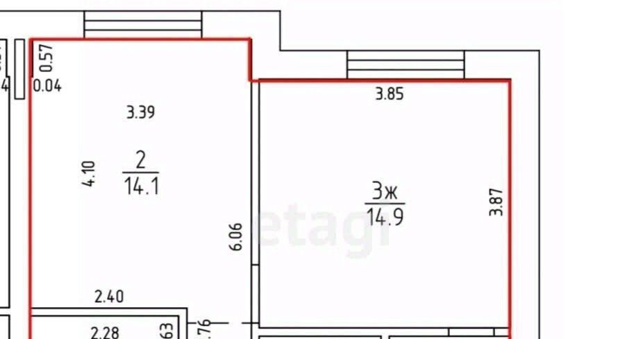 квартира р-н Зеленоградский г Зеленоградск ул Ясная 2 Сосновка фото 2