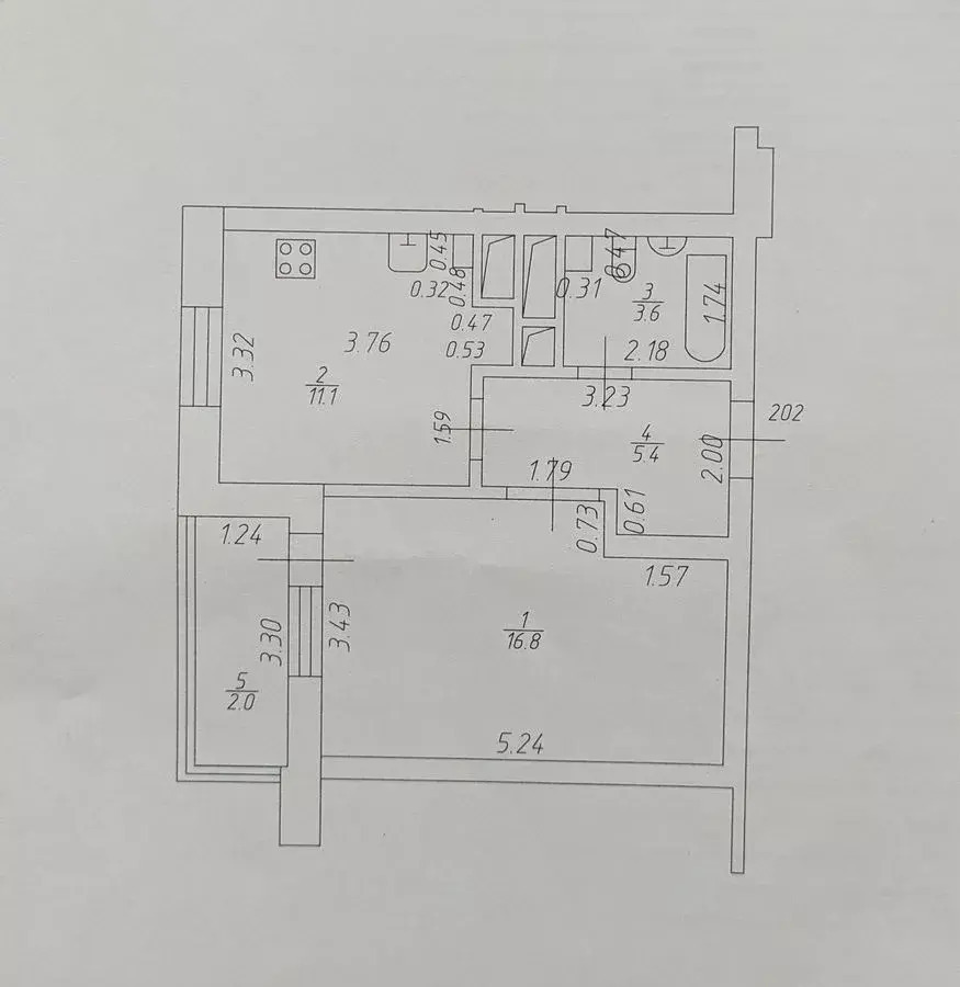 квартира г Казань р-н Кировский ул Виктора Сажинова 7/11 фото 9