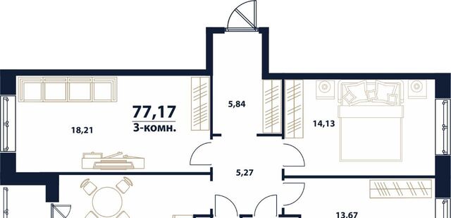 р-н Заволжский Новый Город ЖК Атмосфера 17-й кв-л фото