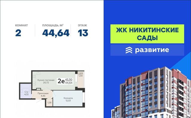 р-н Коминтерновский ЖК «Никитинские сады» фото