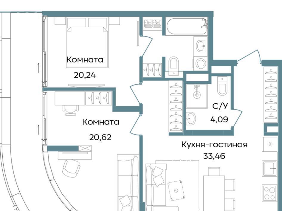 квартира г Саки ул Морская фото 1