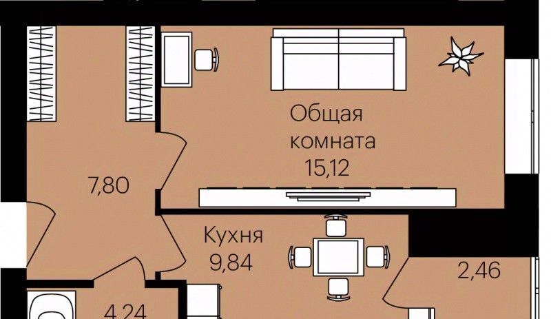 квартира г Саранск р-н Октябрьский ул Юрия Святкина 10 фото 1