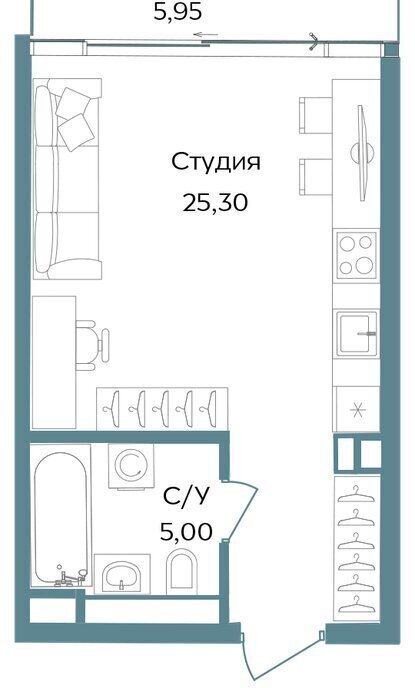 квартира г Саки TEMPO курортный кластер Темпо фото 1
