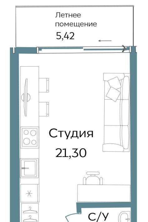 квартира г Саки ул Морская TEMPO фото 1