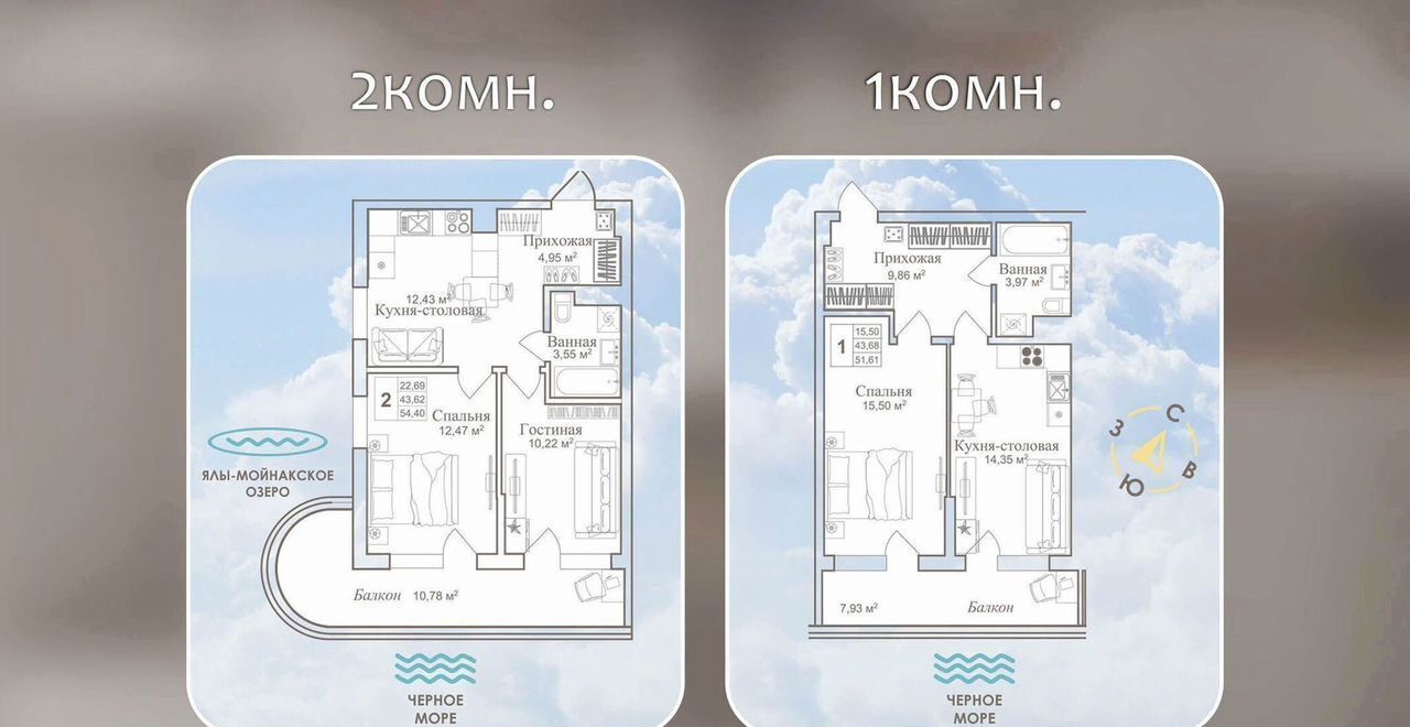 квартира г Евпатория ул. Аллея Дружбы, д. 20 фото 2
