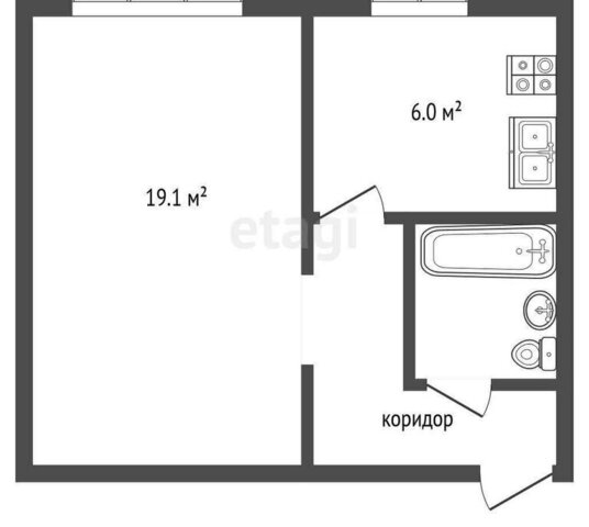 квартира ул Алмазная 1к/2 фото