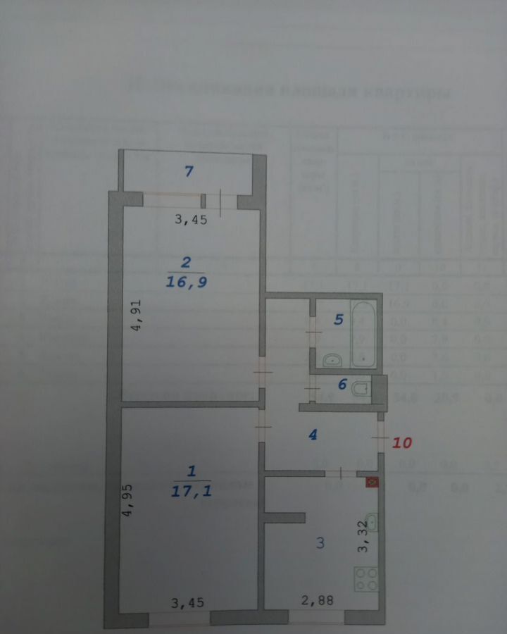 квартира г Когалым ул Дружбы Народов 12б Тюменская обл. фото 6