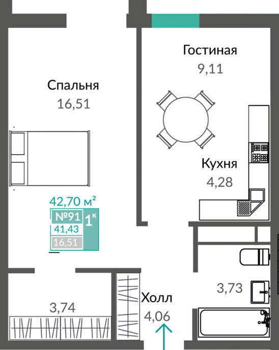 квартира г Симферополь пр-кт Александра Суворова фото 1
