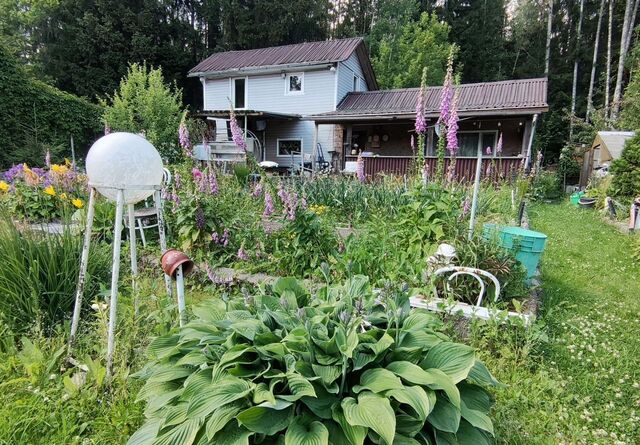 дом проезд Родниковый 2 Трасса Скандинавия, 95 км, Гончаровское сельское поселение, территория Пальцево, садоводческое некоммерческое товарищество Локомотив-2 фото
