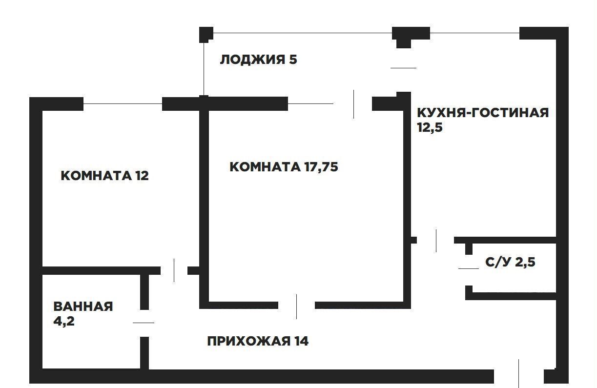квартира г Симферополь ул Батурина 13б фото 17