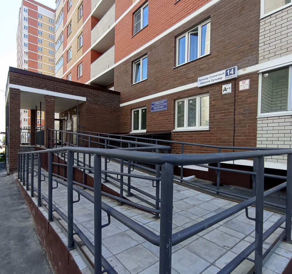 квартира г Чебоксары р-н Калининский б-р Солнечный 14к/2 фото 4