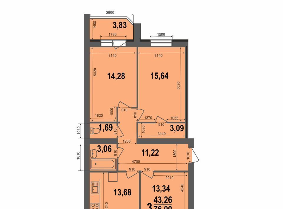 квартира г Ковров ул 9 Мая 8 фото 1