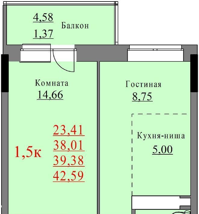 квартира г Ижевск р-н Устиновский ул Молодежная 107в фото 1