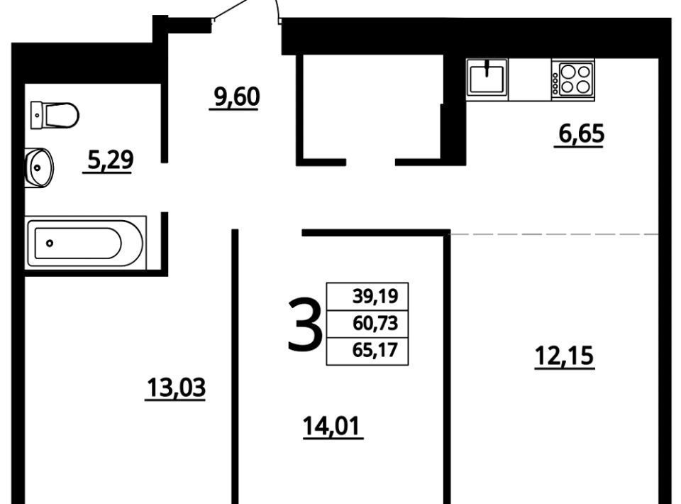 квартира г Волгоград р-н Тракторозаводский ул Ополченская 27б фото 2