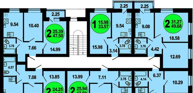 квартира р-н Уфимский с Булгаково ул Столбовая 37/1 Новобулгаково мкр фото 3