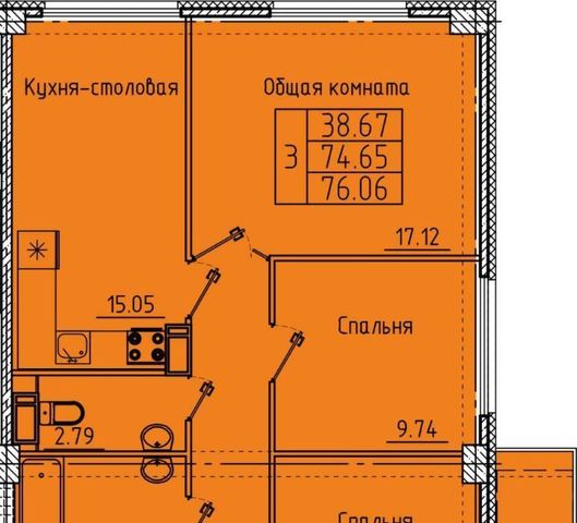 квартира г Пенза р-н Октябрьский ул 65-летия Победы 31 фото