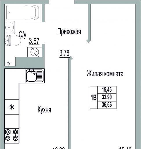 квартира р-н Псковский д Борисовичи ул Завеличенская 19 Завеличенская волость фото 1