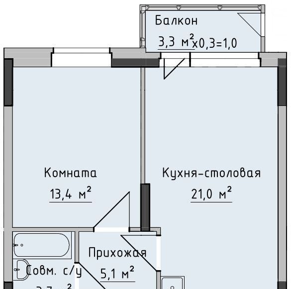 квартира г Ижевск р-н Октябрьский ул Холмогорова 89 фото 1