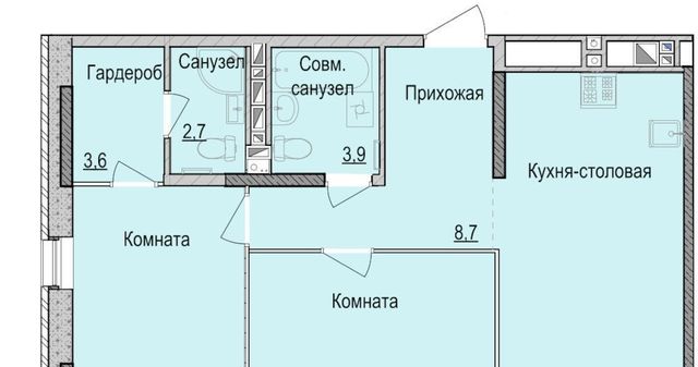 р-н Индустриальный ЖК «Утро на Репина» 1 жилрайон, 2-й мкр фото