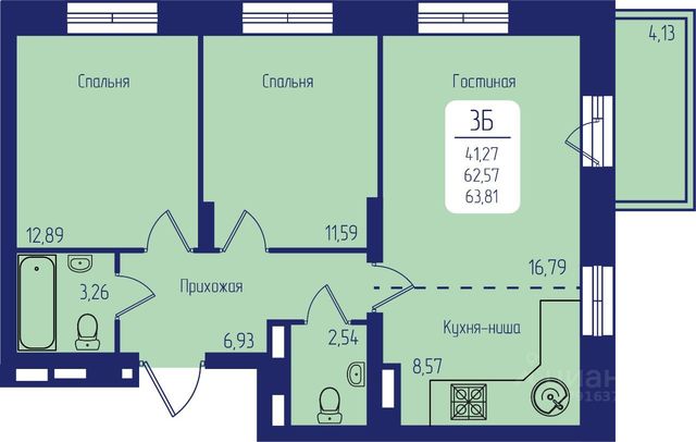 г Красноярск р-н Октябрьский пр-кт Свободный фото