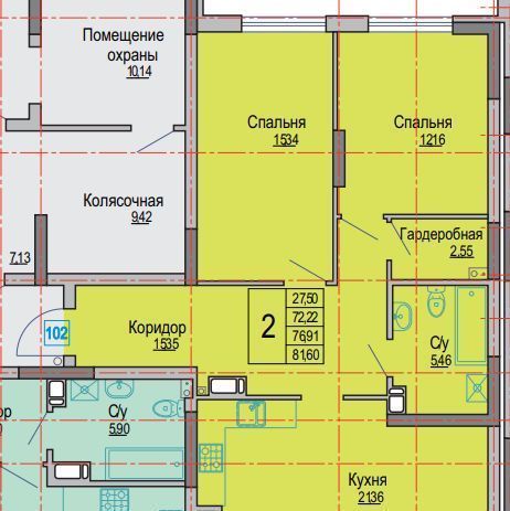 квартира г Калининград р-н Ленинградский ул Солдатская 9к/3 фото 1