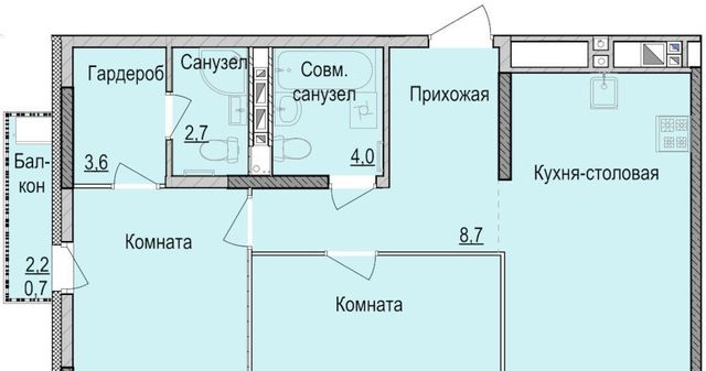 р-н Индустриальный Культбаза ЖК «Утро на Репина» 1 жилрайон, 2-й мкр фото