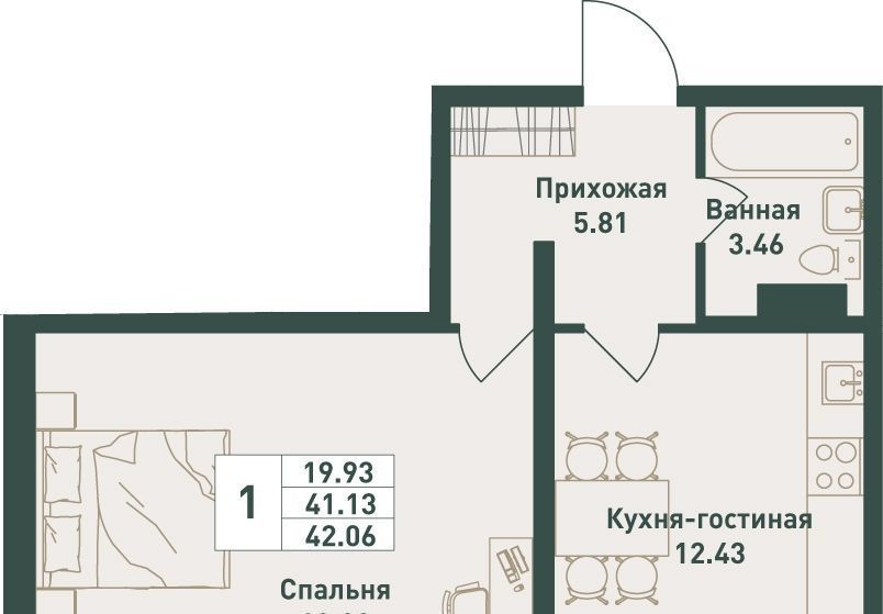 квартира р-н Всеволожский п им Свердлова мкр 1-й Рыбацкое фото 1