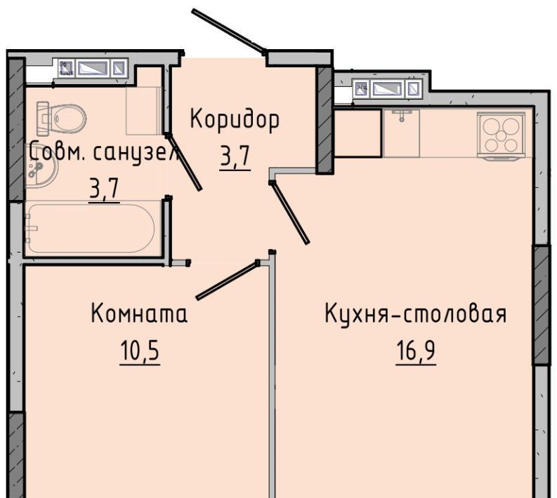 квартира г Ижевск р-н Первомайский Ракетный жилрайон, 3-й мкр фото 1