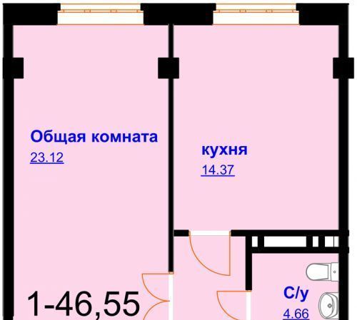 квартира г Махачкала р-н Кировский ул Шёлковая 12 фото 1