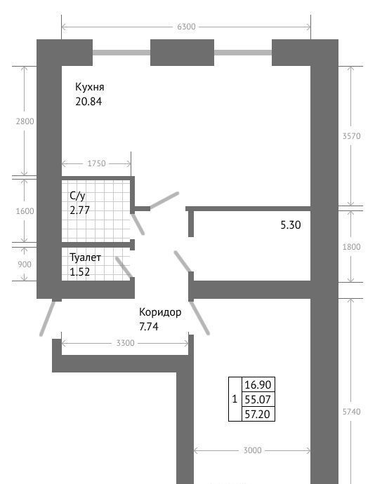 квартира г Ярославль р-н Заволжский ул Хуторская 14 фото 1