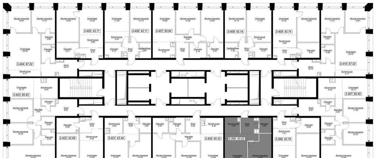 квартира г Москва метро Марьина Роща ул 4-я Марьиной Рощи 12/1 фото 3