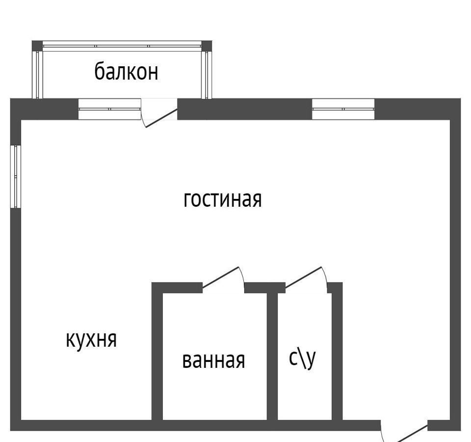 квартира г Ульяновск р-н Засвияжский пер Брянский 2-й 34 фото 22