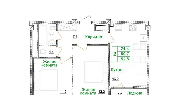 г Старый Оскол микрорайон Космос ЖК Космос фото