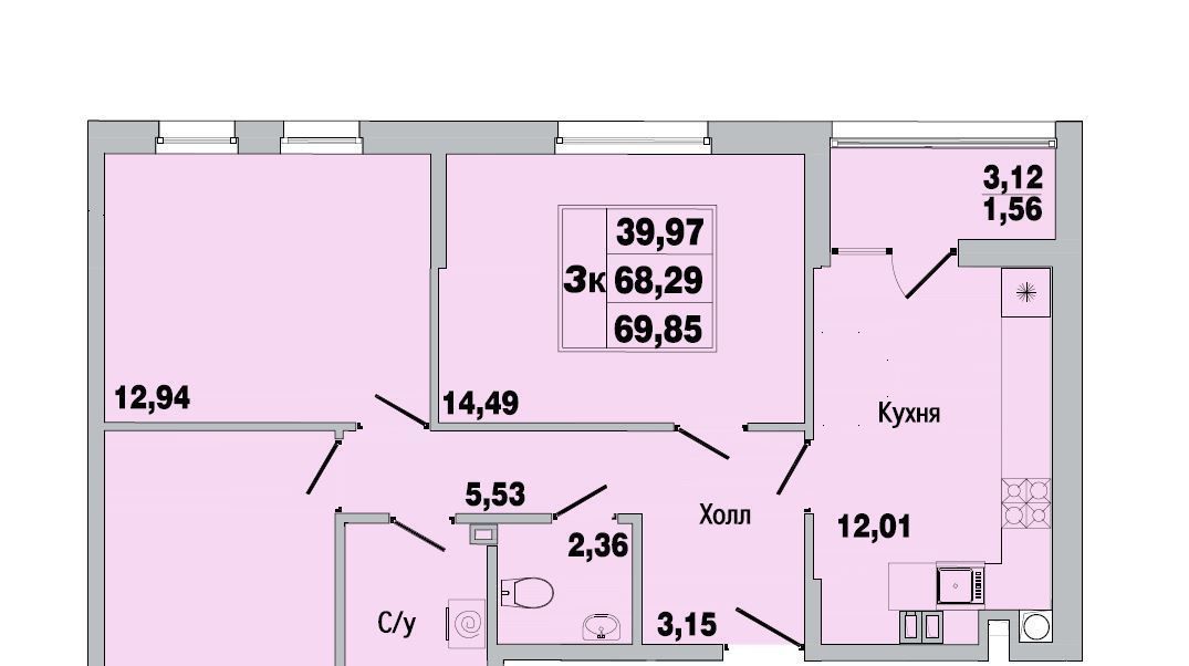 квартира г Батайск ул Ушинского 31к/1 фото 1